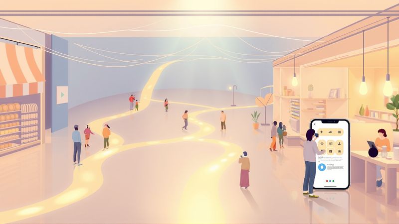 Conexión intuitiva en un mundo digital cálido