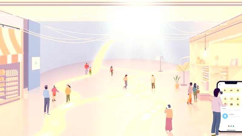 Conexión intuitiva en un mundo digital cálido