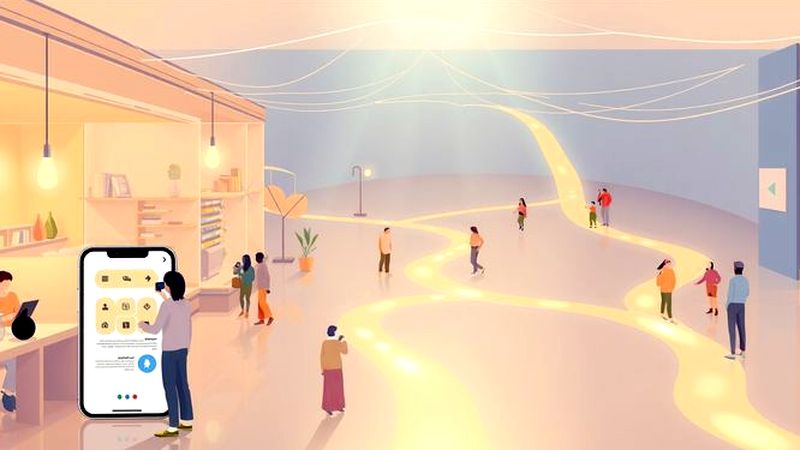 Conexión intuitiva en un mundo digital cálido
