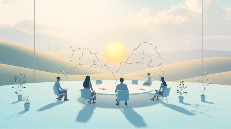 Colaboración intuitiva y crecimiento floreciente