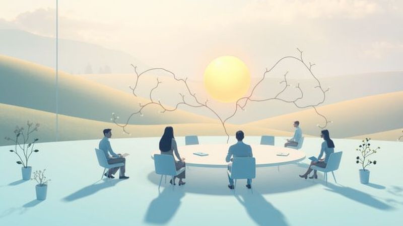 Colaboración intuitiva y crecimiento floreciente