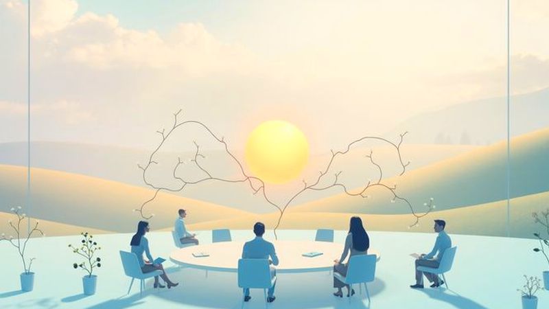 Colaboración intuitiva y crecimiento floreciente