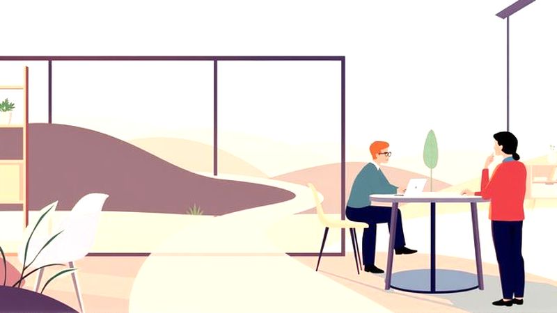 Ilustración profesional: colaboración y optimismo estratégicos