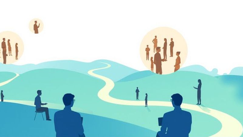 Un espacio colaborativo ilustra decisiones armoniosas
