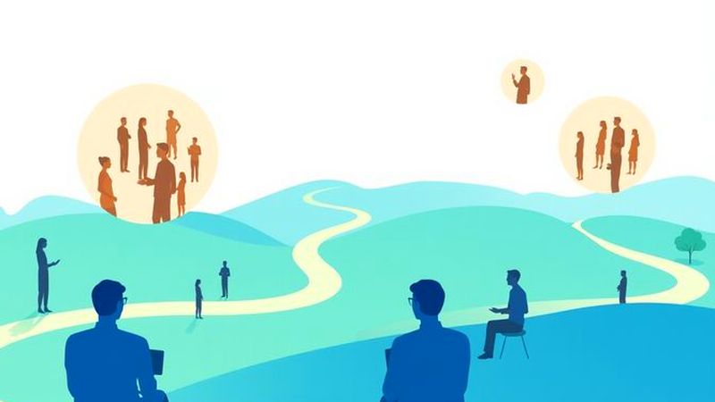 Un espacio colaborativo ilustra decisiones armoniosas