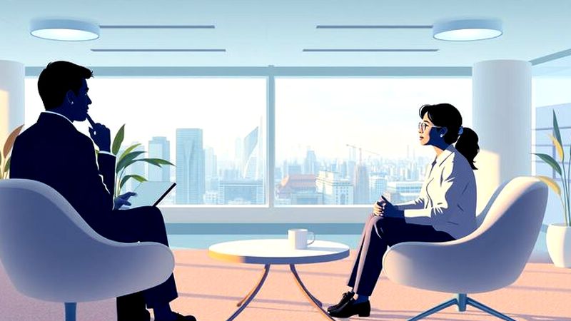 Un espacio de oficina tranquilo inspira confianza
