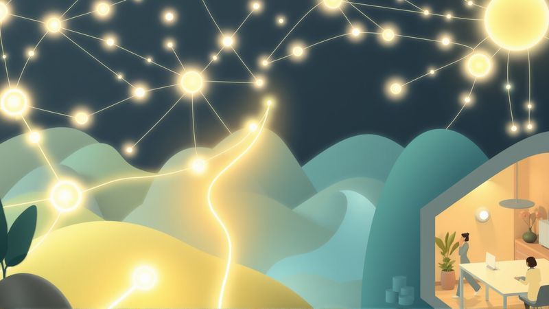 Tecnología y naturaleza se fusionan pacíficamente