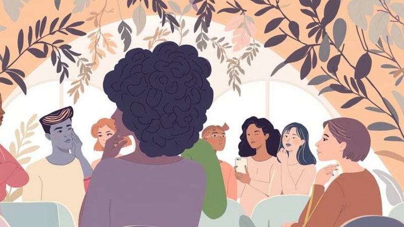 Colaboración creativa en ambiente sereno